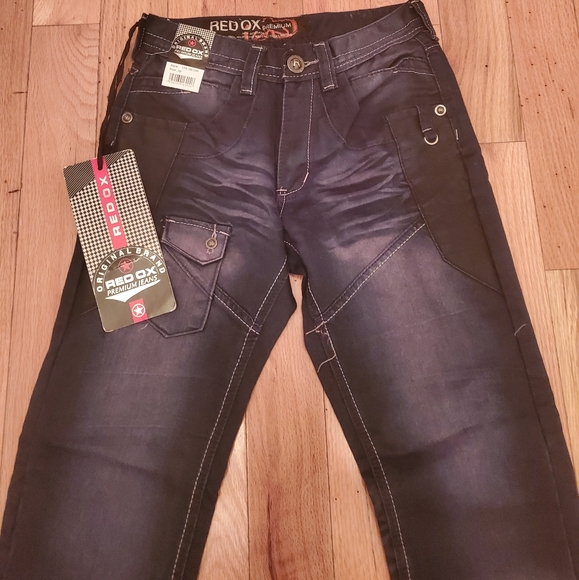 Red ❤ Ox 🐂 Jeans 👖 - Picture 7 of 7